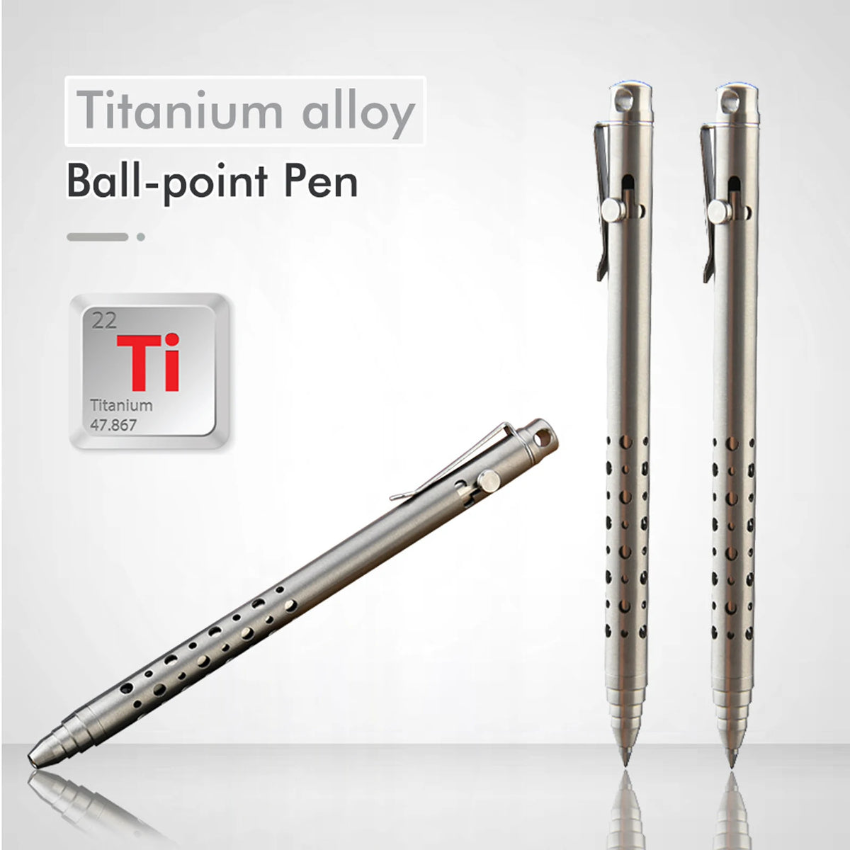 Pocket-Sized Titanium Alloy Pen