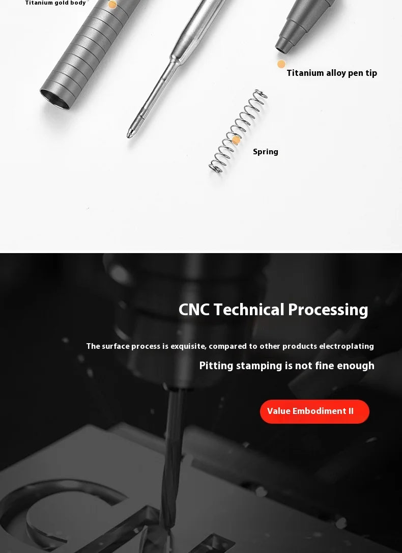 TC4 Titanium Alloy Pen