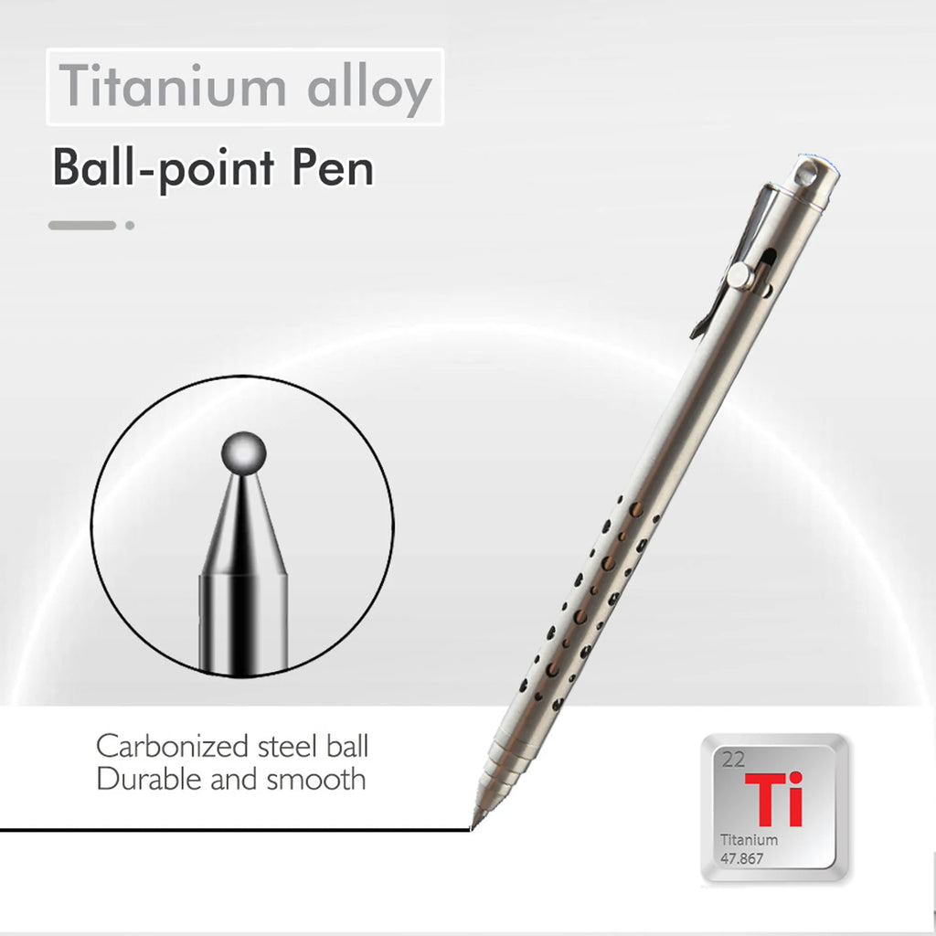 Pocket-Sized Titanium Alloy Pen