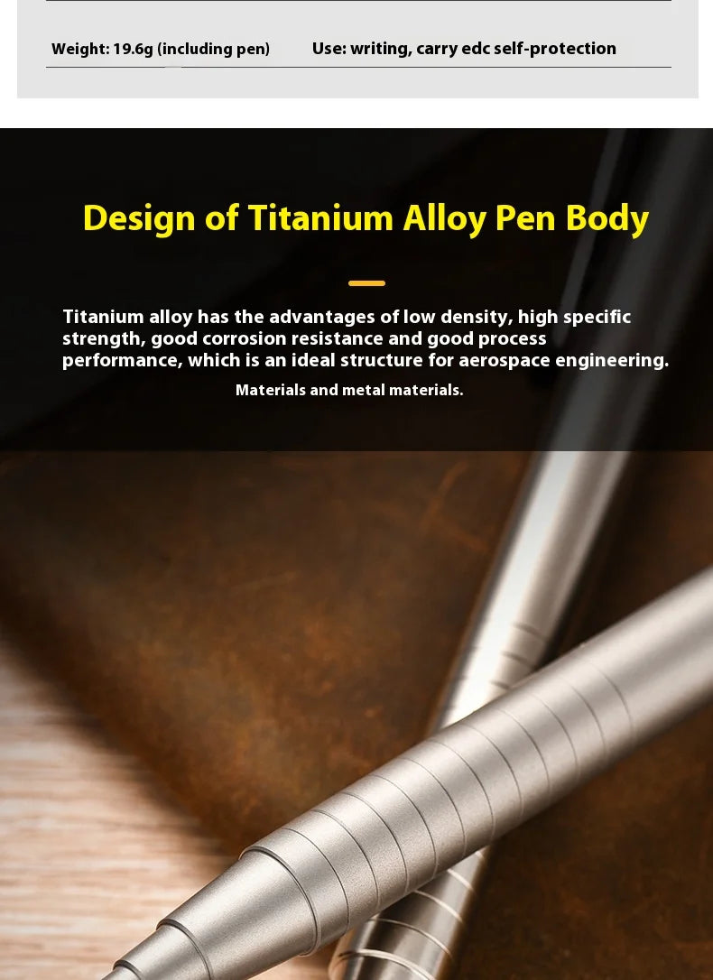 TC4 Titanium Alloy Pen