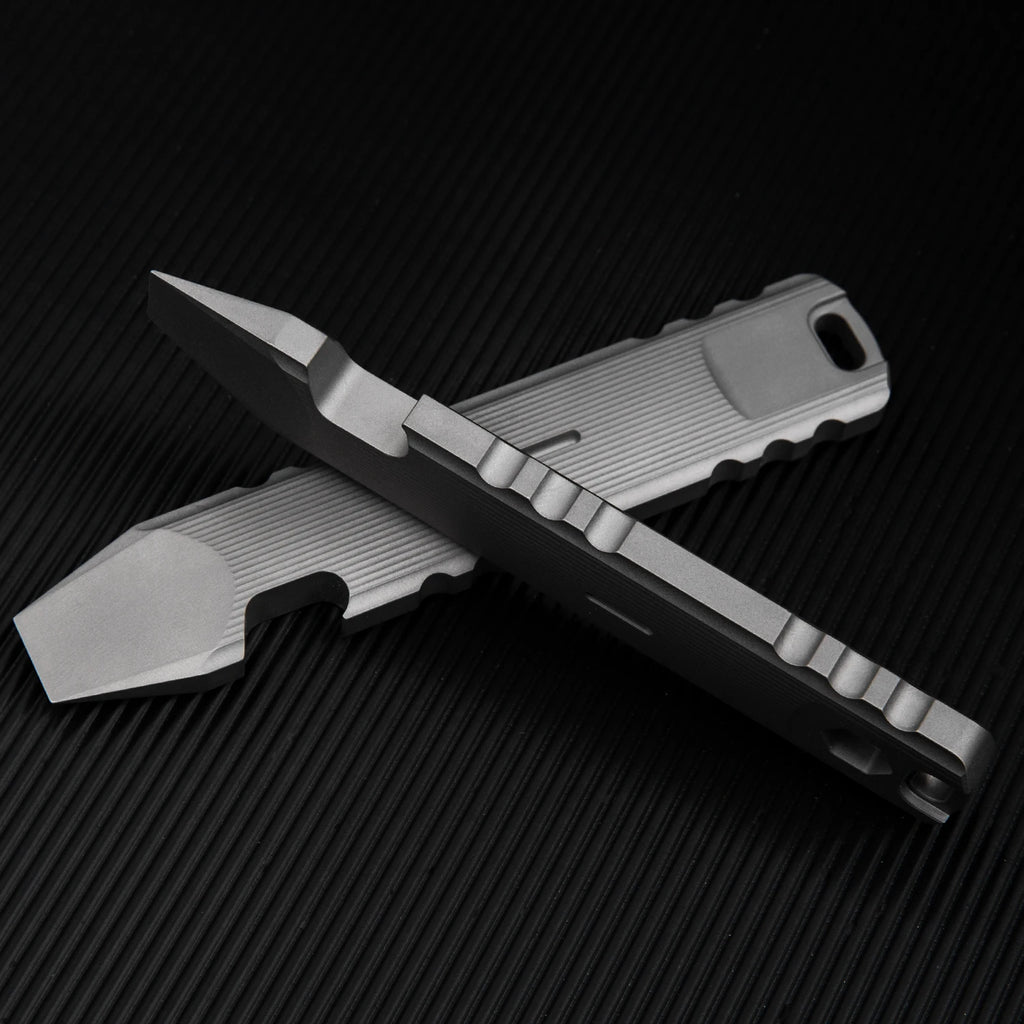 9.4CM Titanium Crowbar: Bottle Opener, Metal Pry Bar, Nail Pryer