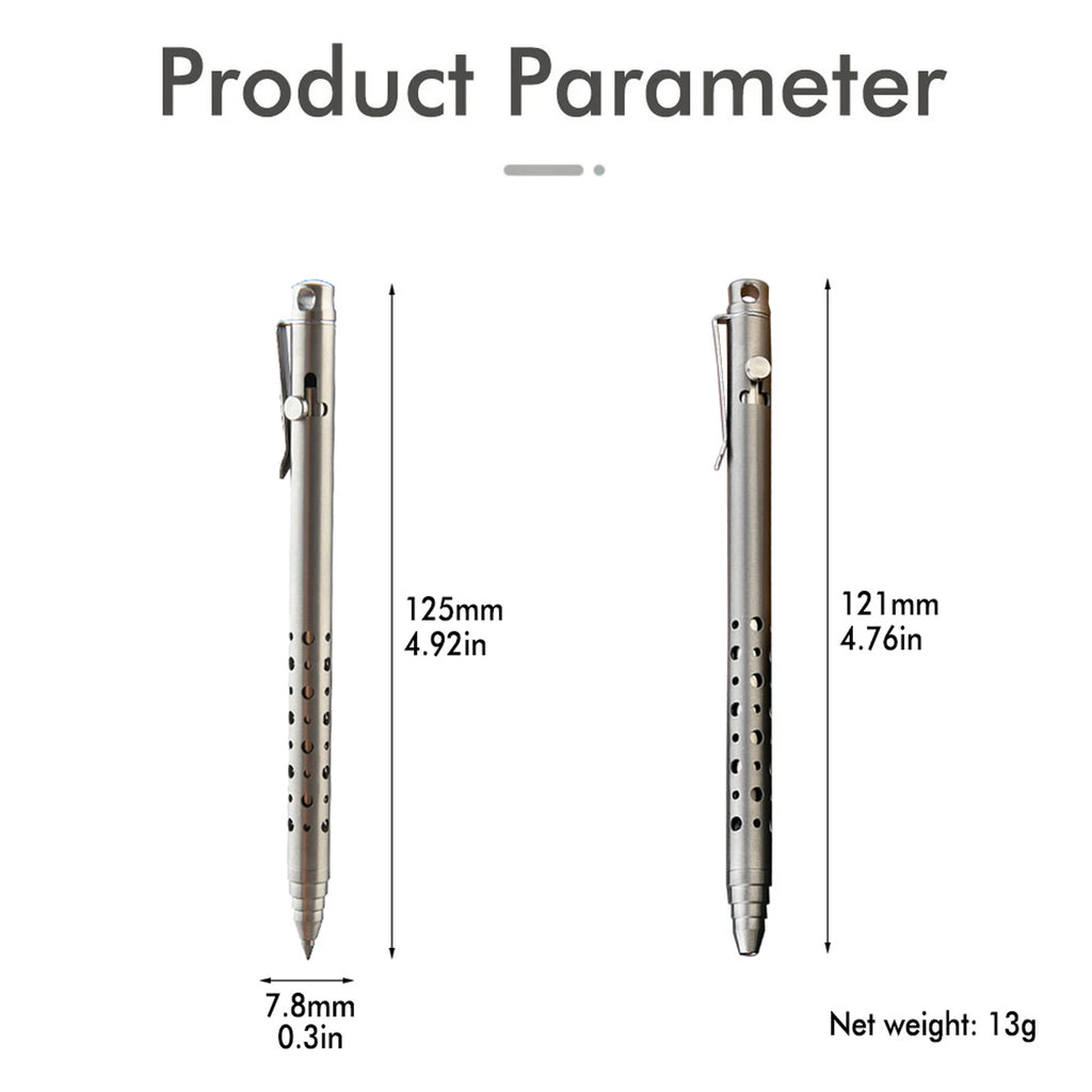 Pocket-Sized Titanium Alloy Pen