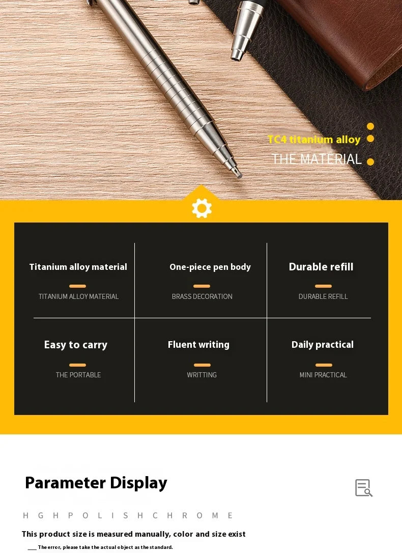 TC4 Titanium Alloy Pen
