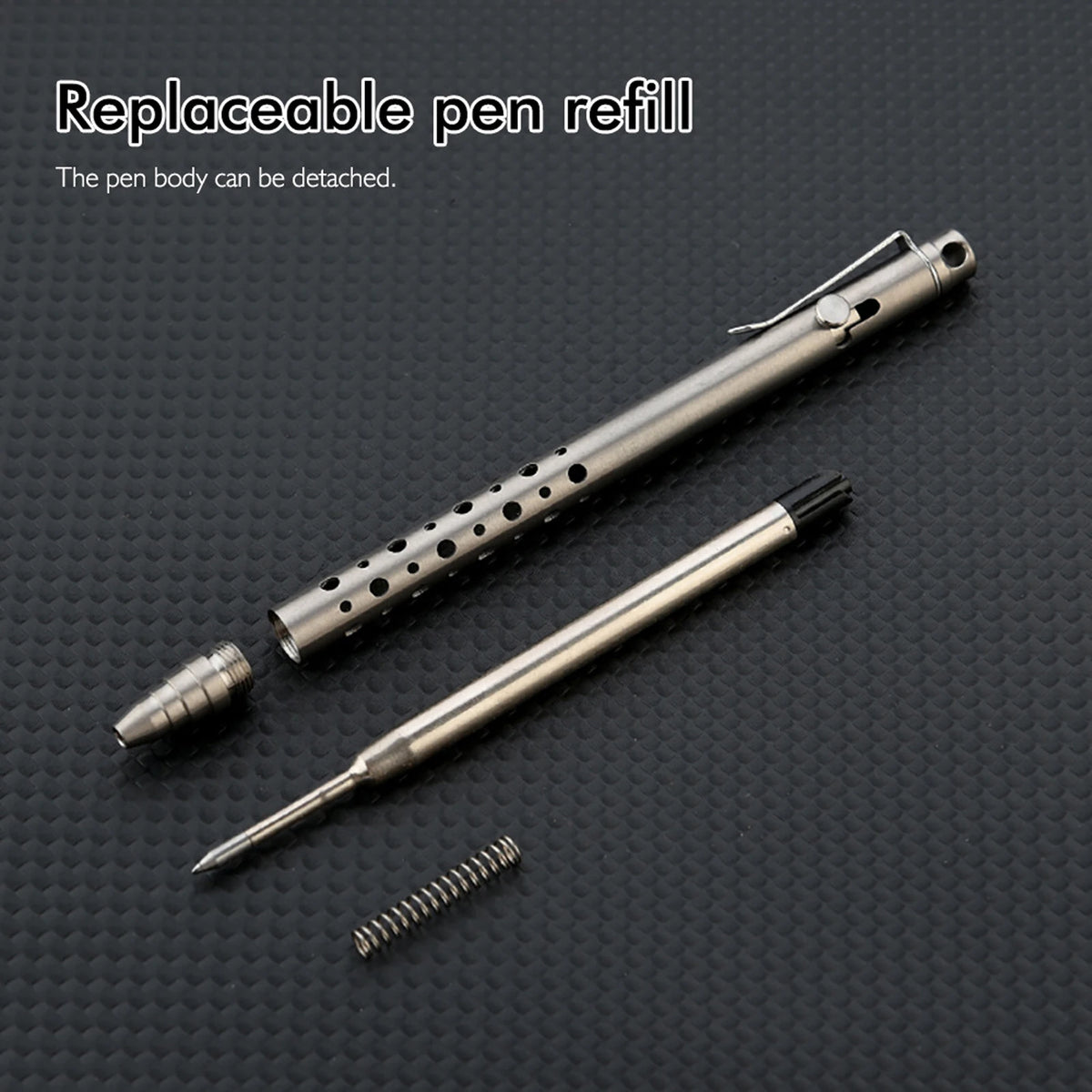 Pocket-Sized Titanium Alloy Pen